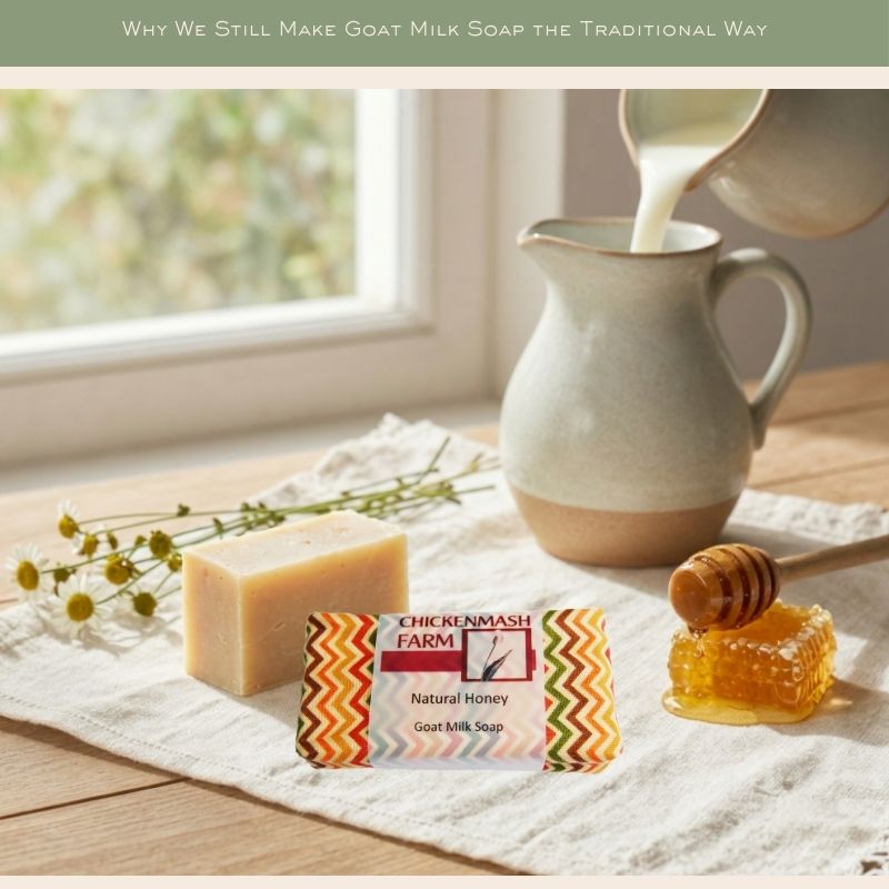 goat milk soap making traditional method
