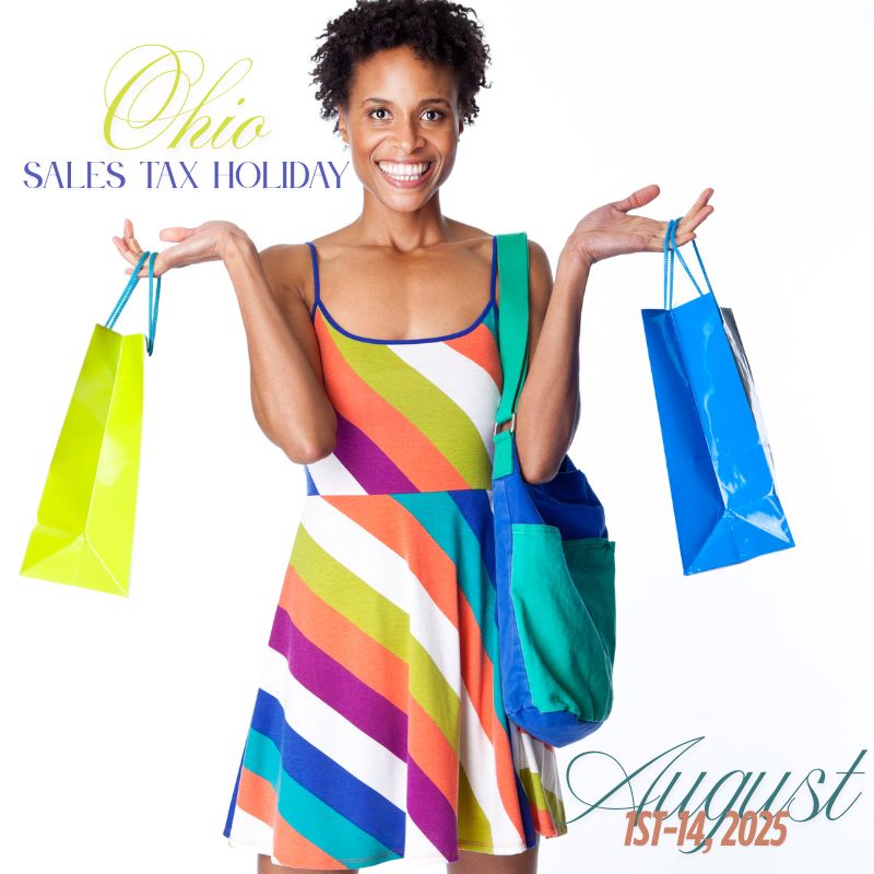 Ohio Sales Tax Holiday Tax Free