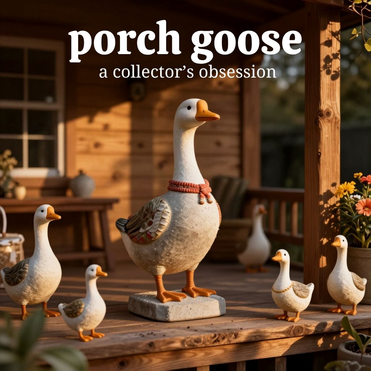 porch goose