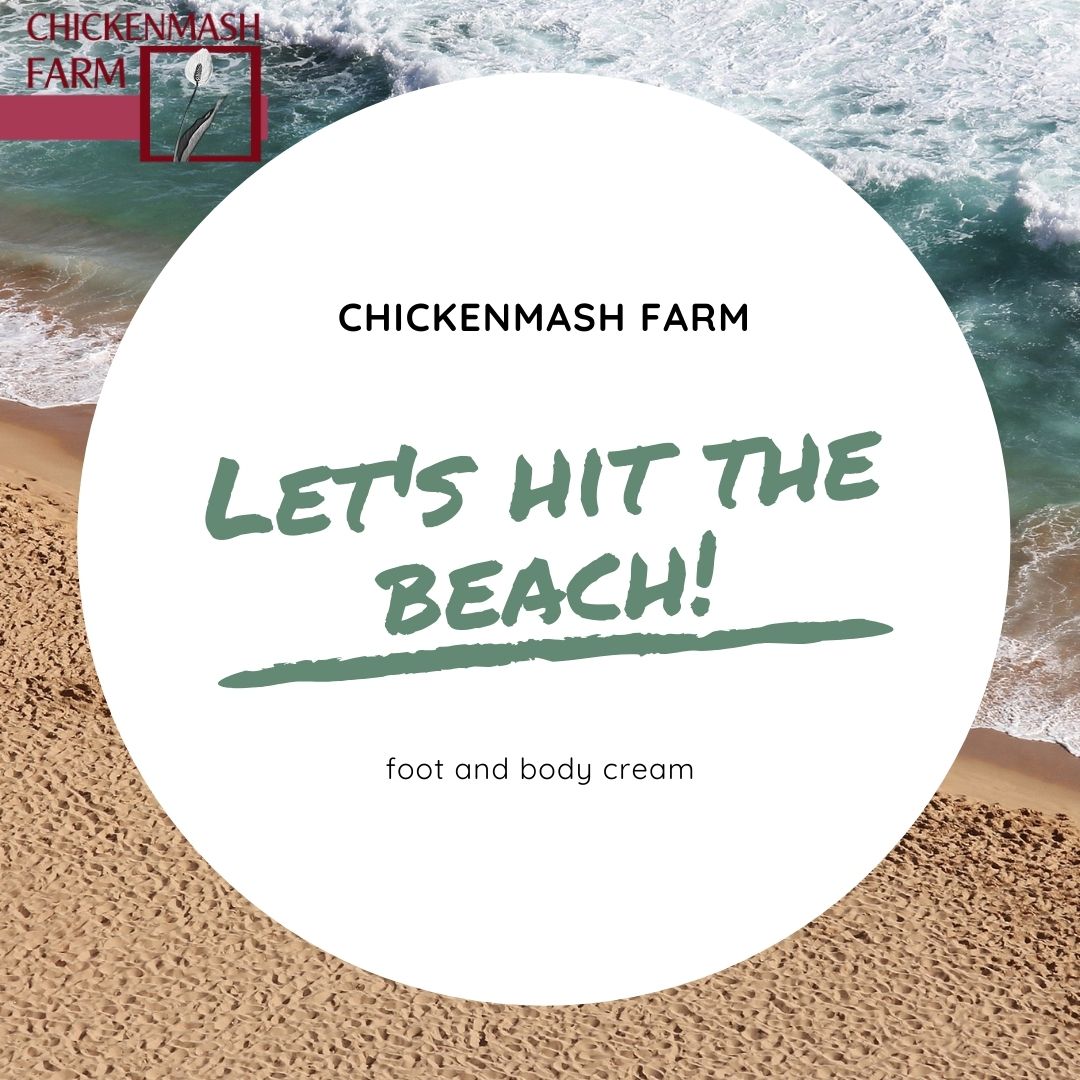 beach ready foot cream