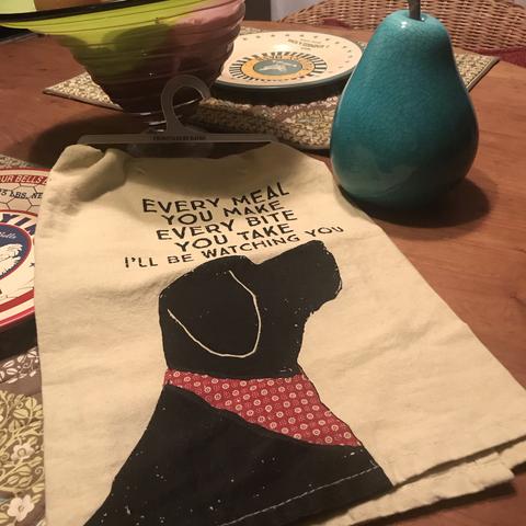 Dog Lover Gift You Can Use Heartwarming Dish Towel