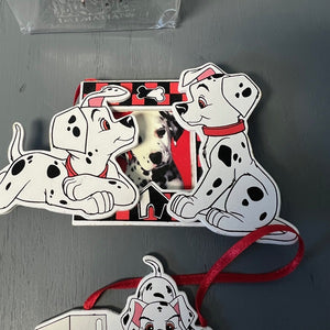 101 Dalmatians Wooden Christmas Ornaments Set of 3 Kurt S. Adler
