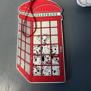 101 Dalmatians Wooden Christmas Ornaments Set of 3 Kurt S. Adler