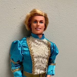 1997 Barbie Doll Ken As Prince Stefan Rapunzel Talking Doll