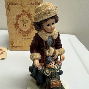 Boyds Bears Yesterday's Child 1996 Kristi with Nicole Skaters Waltz