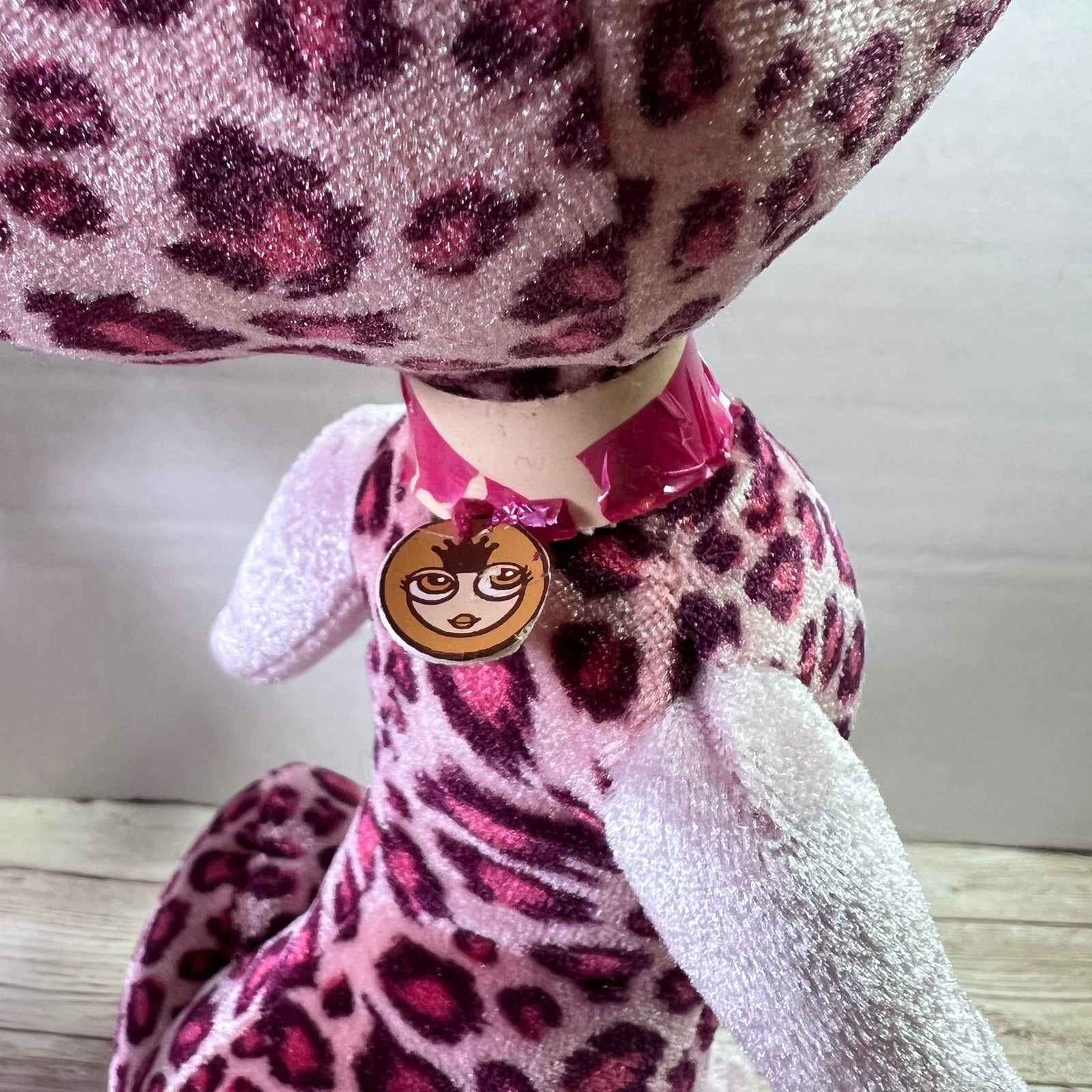 Bratz Petz Catz Kendall Pink Leopard Plush Cats Set of 2 MGA 2004 10" & 6"