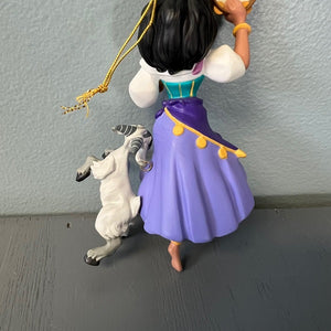 Disney Esmeralda and Djali Hallmark Hanging Ornament