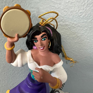Disney Esmeralda and Djali Hallmark Hanging Ornament