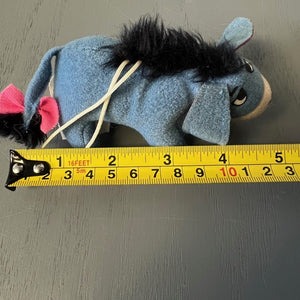 Disney Winnie The Pooh Eeyore Plush Stuffed Hanging Ornament