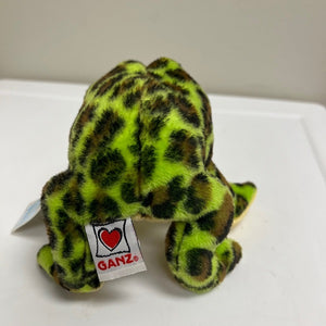 Ganz Webkinz Bull Frog Plush Stuff Animal Sealed Code