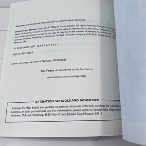 Back cover of a book with copyright and publishing information.