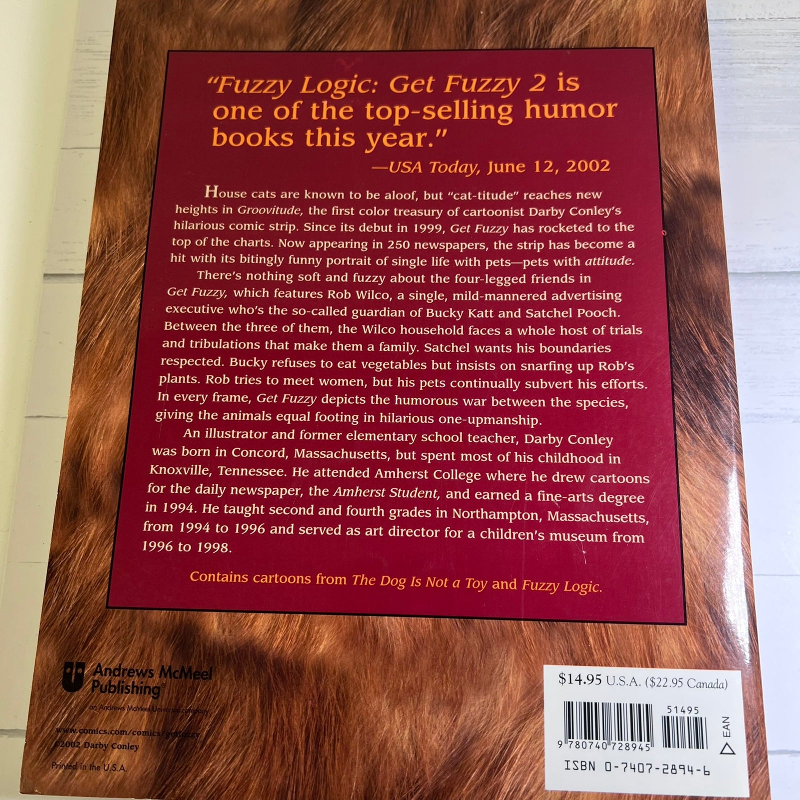 Get Fuzzy Groovitude Darby Conley Paperback 2002