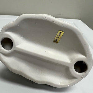 Girl Figurine Dressed In Blue with Fruit Basket 7 inch