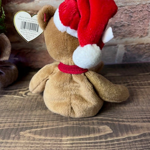 TY Beanie Baby 1997 Holiday Teddy the Bear Style 4200