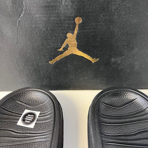 Jordan Break Slide US 4 Youth Black and White Nike