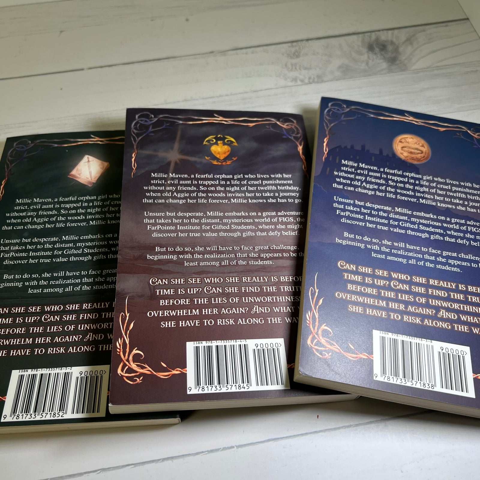 Millie Maven Book Set Books 1-3 Ted Dekker & Rachelle Dekker Paperback Collection