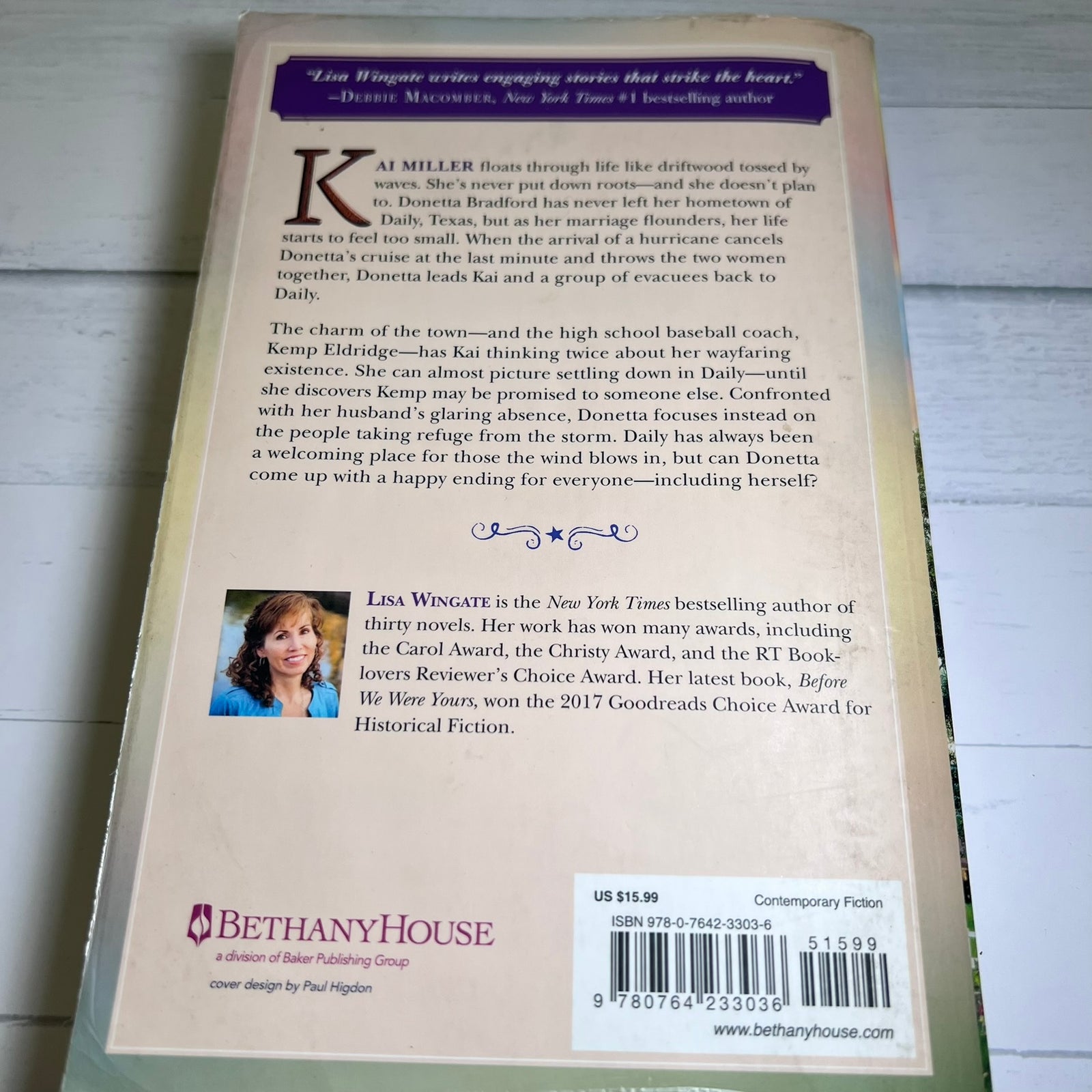 Never Say Never by Lisa Wingate Paperback Novel 2019