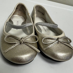 Nordstrom Metallic Sparkle Ballet Flat Girls Size 7M Toddler