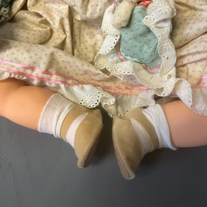 Robin Wood American Playmates Baby Doll with Teddy Bear 20 inch Doll