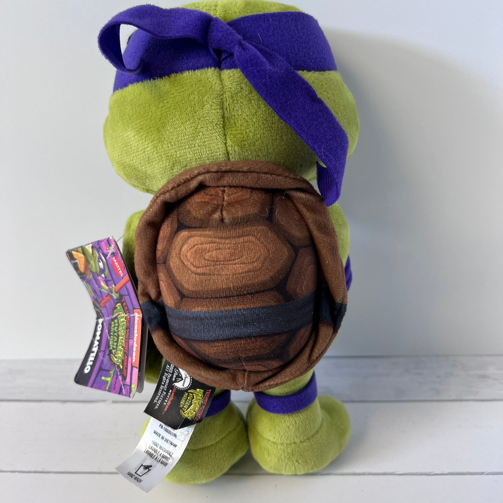 TMNT Donatello Plush 8 Inch Mutant Mayhem Mattel 2023