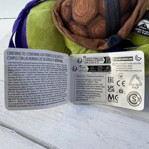 TMNT Donatello Plush 8 Inch Mutant Mayhem Mattel 2023