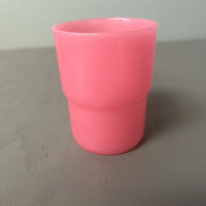 Tupperware 8 ounce Stackable Tumbler Cup Pink