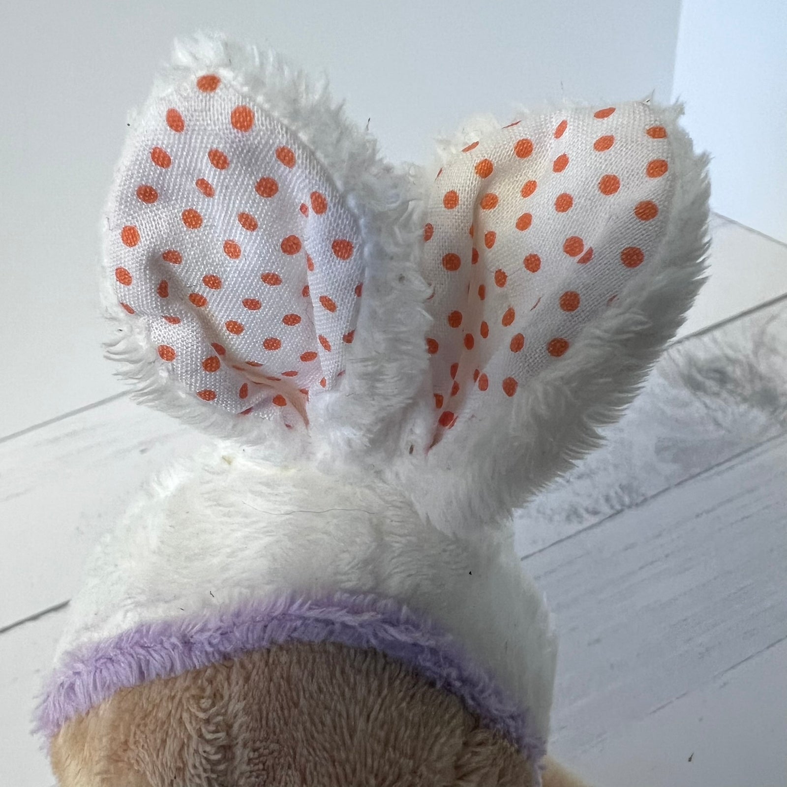 Ty Beanie Baby Springston the Bear Easter Bunny Costume Plush 2007