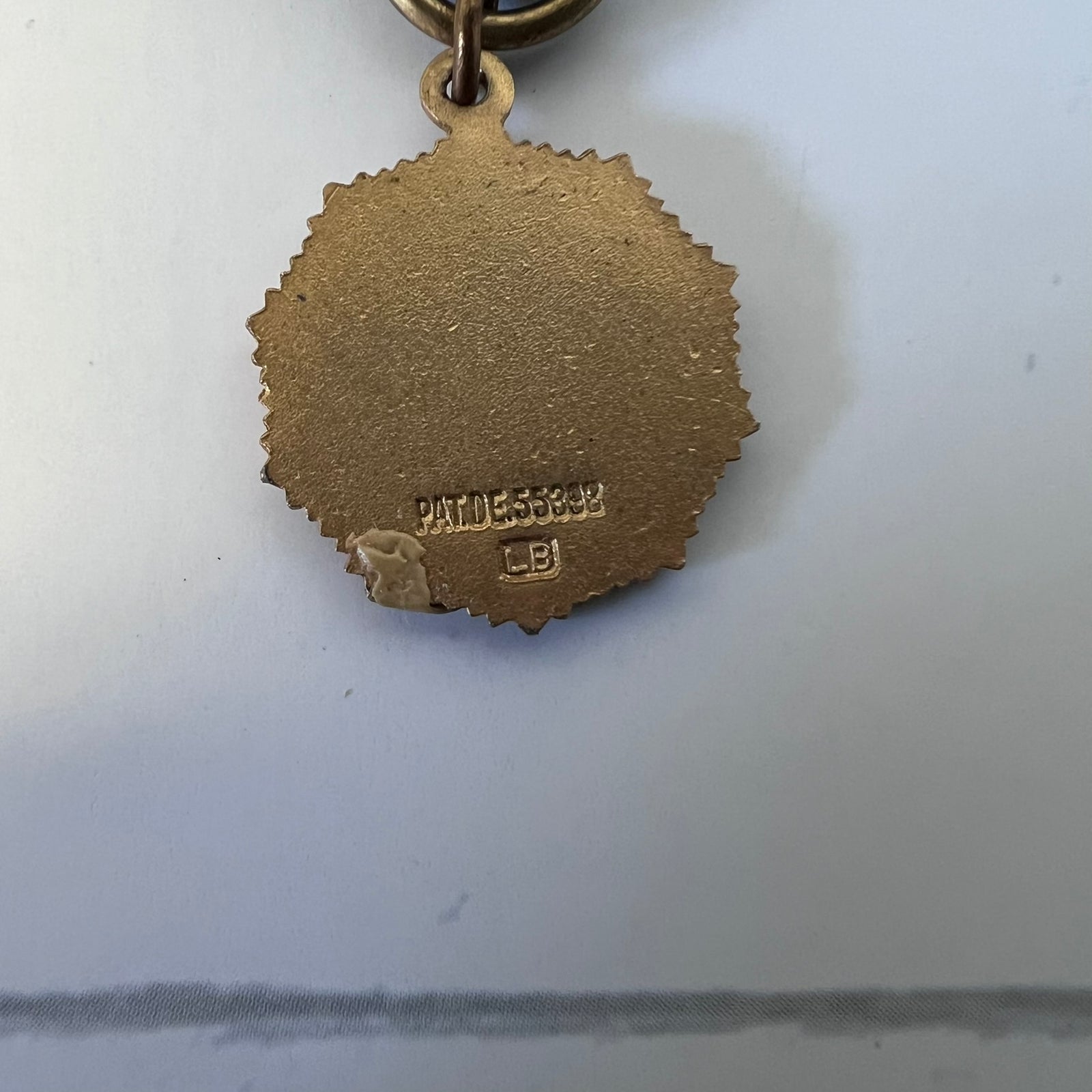 Vintage 1938 1939 American Legion Auxiliary Past President Medal LGB Balfour