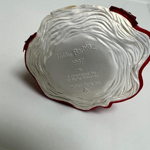 1997 Hallmark Holiday Barbie Ornament Red Dress