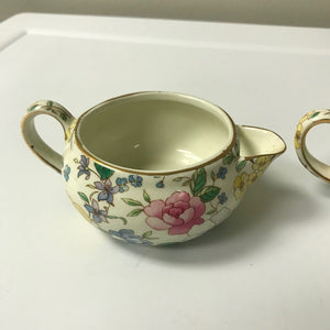 A Special Place China Creamer Set Floral Pattern
