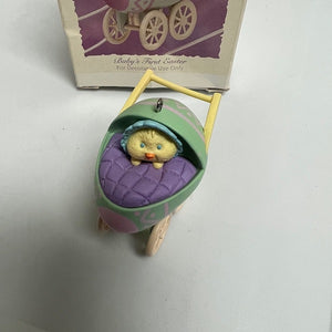 Hallmark Keepsake Ornament Baby's First Easter 1995