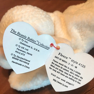 Beanie Baby Fleece Style 4125