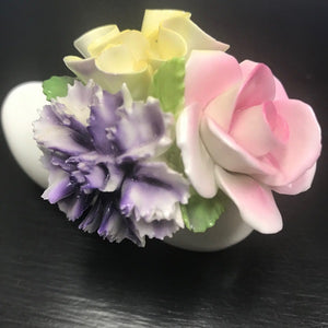 Bone China Shoe Flowers Made in England