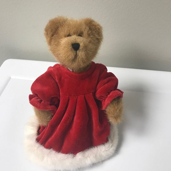 Boyds Bear Bailey Plush Christmas Bear Bailey & Friends Collection 8"