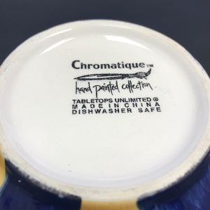 Chromatique Hand Painted Collection Bowl 