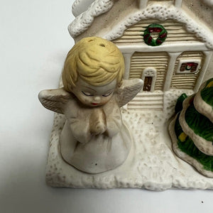 Church Napkin Holder Salt and Pepper Set