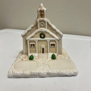 Church Napkin Holder Salt and Pepper Set