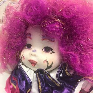 Collectible Robin Woods Clown Soft Bodied Doll 16in