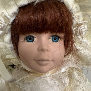 Connoisseur Collection Doll Seymour Mann Vinyl Doll with Stand 16in