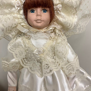 Connoisseur Collection Doll Seymour Mann Vinyl Doll with Stand 16in