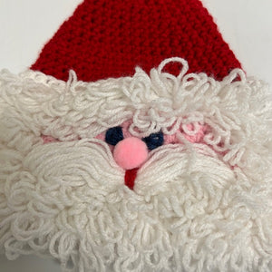 Crochet Santa Hat Cozy Christmas Decoration