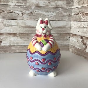 Easter Bunny Spring Candy Dish