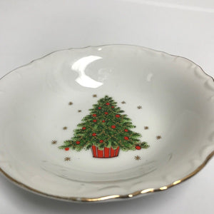 George Good Cooperation Japan Holiday Bowl Christmas Tree