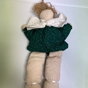 Handmade Muslin Cloth Angel Country Folk Art Doll Decoration