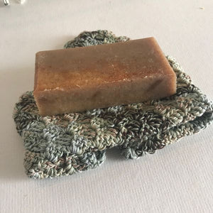 Camouflage Cotton Washcloth | Crocheted Washcloth