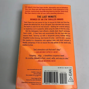 Jeff Abbott The Last Minute Paperback Book