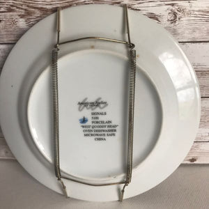 Lighthouses American Atelier Signals Porcelain 8” Plate West Quoddy Head