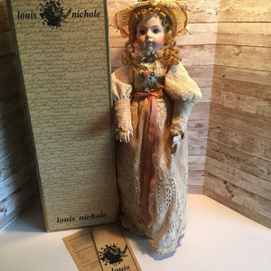 Louis Nichole Porcelain Collectible Doll 24 Inch Doll 1997
