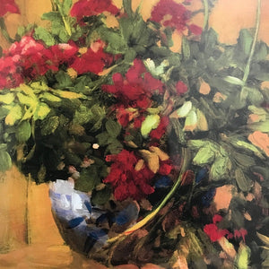 Matted Art Print Ivy Geraniums Philip Craig Framed Still Life Art