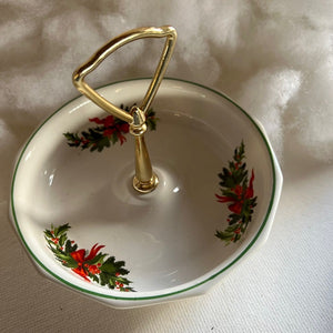 Pfaltzgraff Christmas Heritage Serving Tidbit Candy Dish
